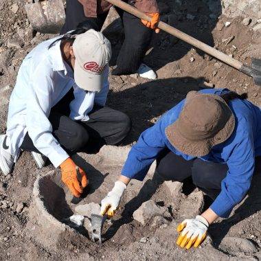 Çanakkale'deki kutsal alanda dikkat çeken 1500 yıllık buluntu