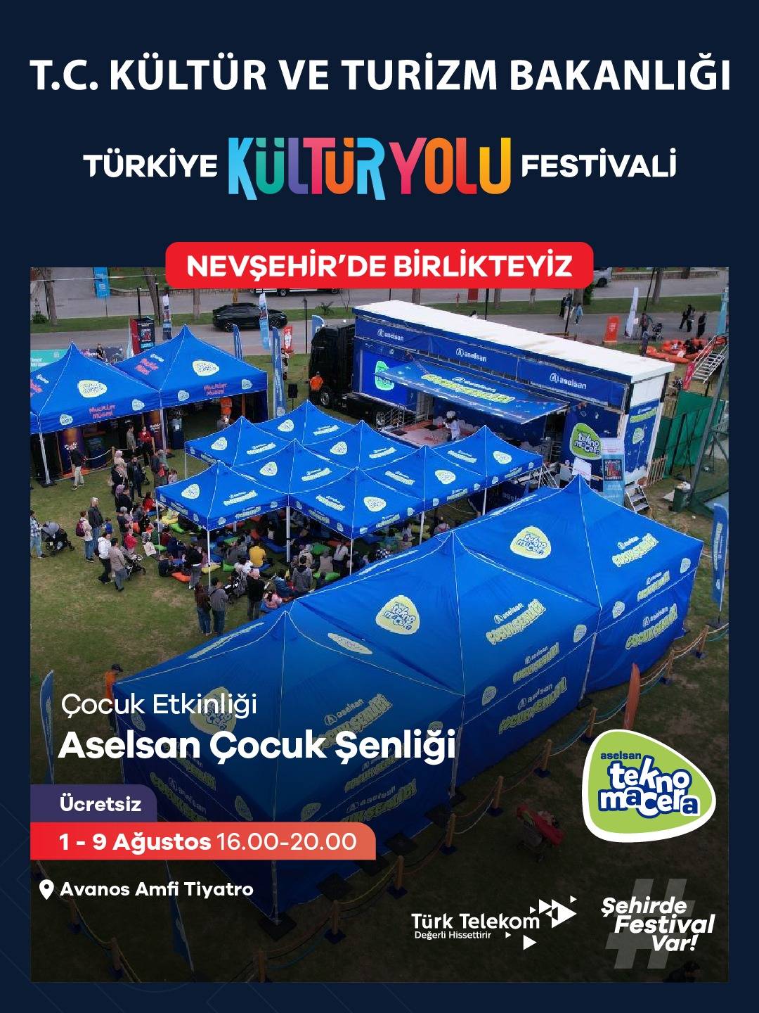 Nevşehir'in masalsı atmosferi Türkiye Kültür Yolu Festivali ile taçlanıyor!