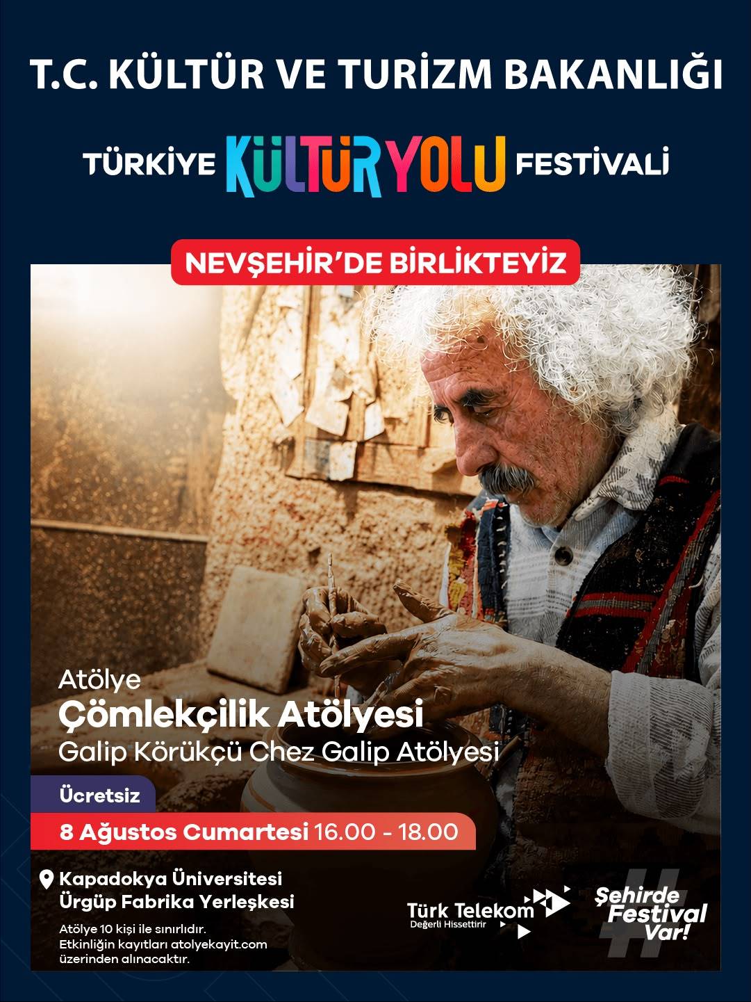 Nevşehir'in masalsı atmosferi Türkiye Kültür Yolu Festivali ile taçlanıyor!