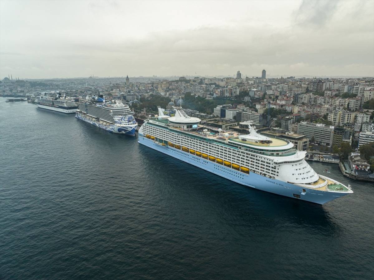 İstanbul’un cazibesi artıyor! Megakentin kruvaziyer turizmindeki hedefi: 1 milyon yolcu