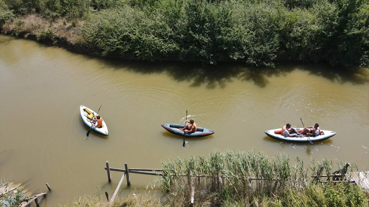 Macera tutkunlarının yeni rotası: Kocaeli! Kandıra'da kano turlarına yoğun ilgi