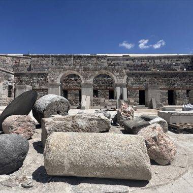 Yıllardır toprak altındaydı! Kayseri'de Gön Hanı gün yüzüne çıkarıldı