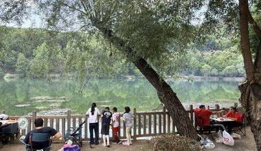 Ankaralılar yer bulmak için yarıştı! 1600 rakımdaki Karagöl Tabiat Parkı'na yoğun ilgi