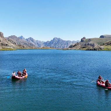 Erzurum'un doğal güzellikleri sporcuların mücadelesine sahne oldu
