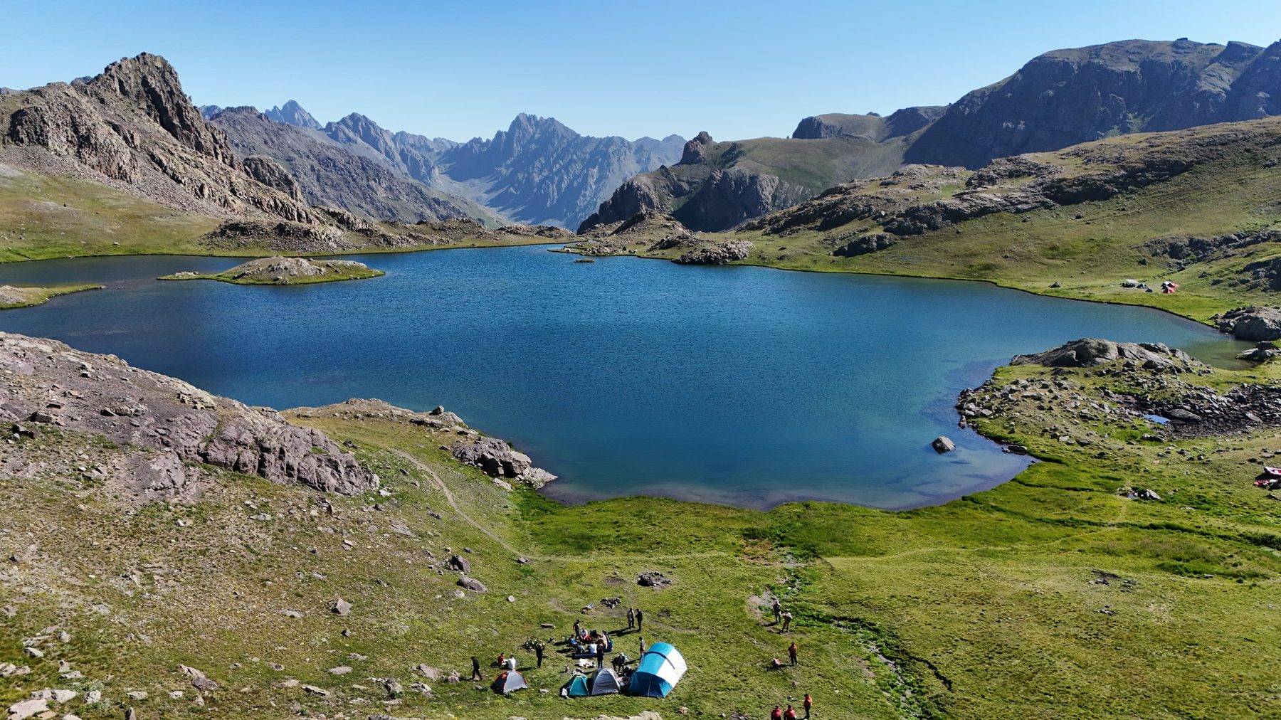 Erzurum'un doğal güzellikleri sporcuların mücadelesine sahne oldu
