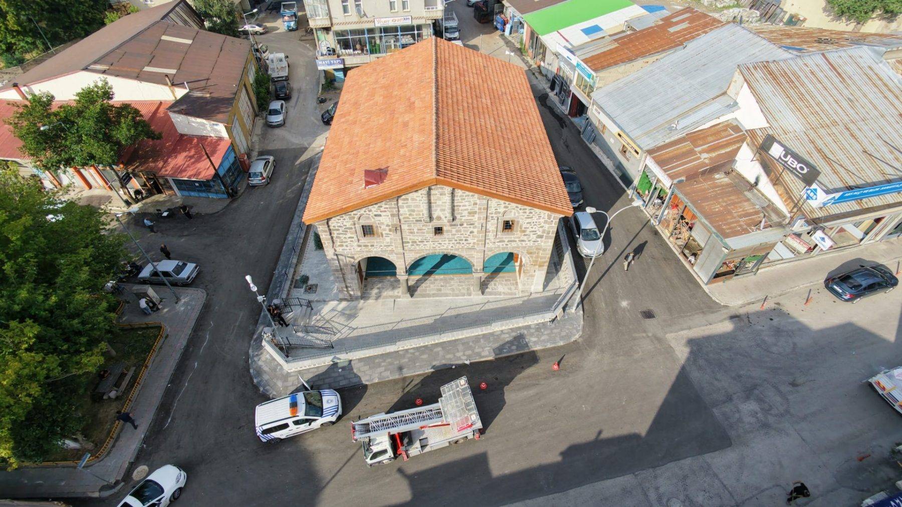 Erzurum'un Ayasofyası'nda ortaya çıkarıldı! Fetih Camii'nde dikkat çeken fresk