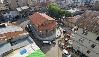 Erzurum'un Ayasofyası'nda ortaya çıkarıldı! Fetih Camii'nde dikkat çeken fresk