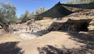 Balıkesir'deki Antandros Antik Kenti'nde 1600 yıllık kilise ortaya çıkartılıyor