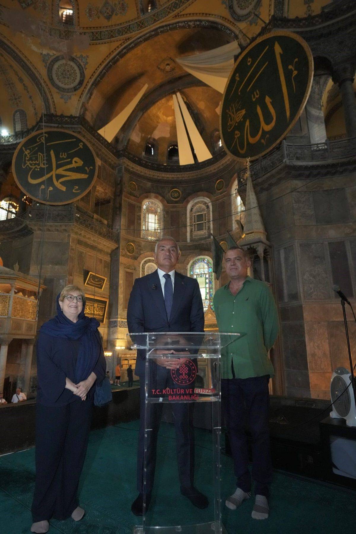 Ayasofya'daki tarihin en kapsamlı restorasyonunda 4 etaptan 3'ü tamamlandı