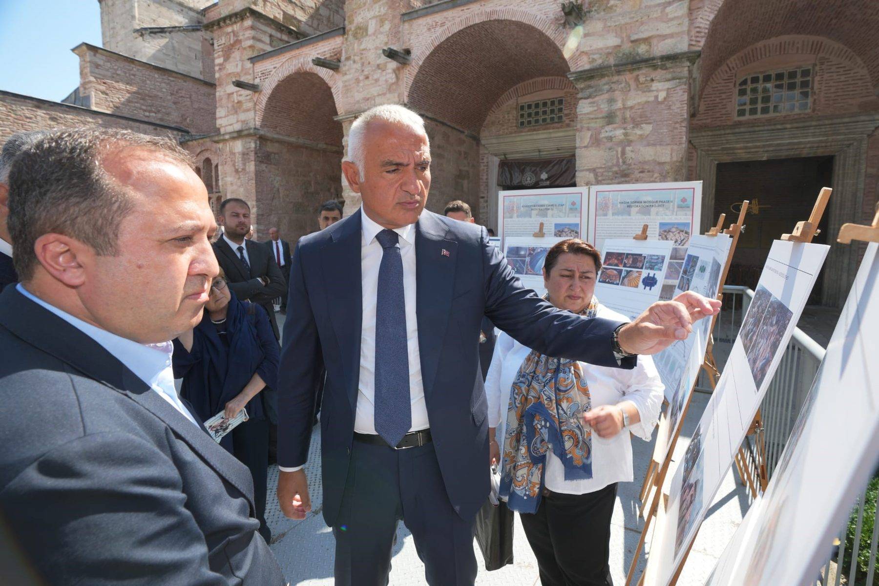 Ayasofya'daki tarihin en kapsamlı restorasyonunda 4 etaptan 3'ü tamamlandı