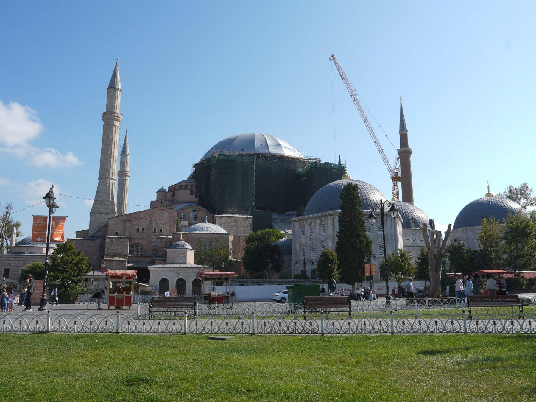 Ayasofya'daki tarihin en kapsamlı restorasyonunda 4 etaptan 3'ü tamamlandı
