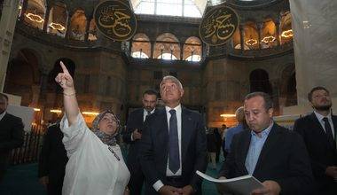 Ayasofya'daki tarihin en kapsamlı restorasyonunda 4 etaptan 3'ü tamamlandı