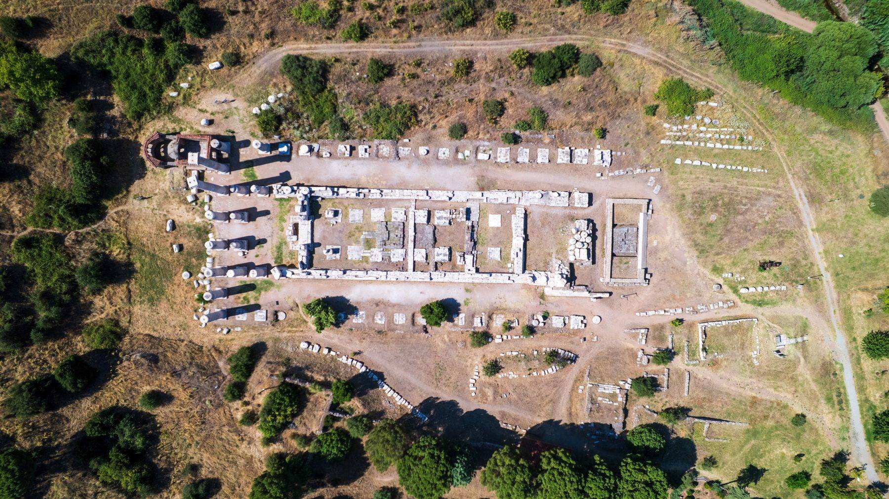 Manisa'daki antik kentte 20 metrelik sır, pişmiş tuğla ile çözüldü