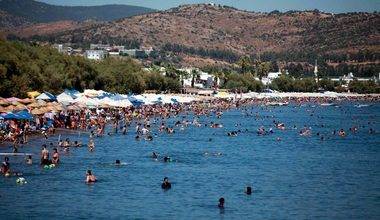 Yabancı turist akın etti: Türkiye'nin turizm merkezlerinden Bodrum'a yoğun ilgi!