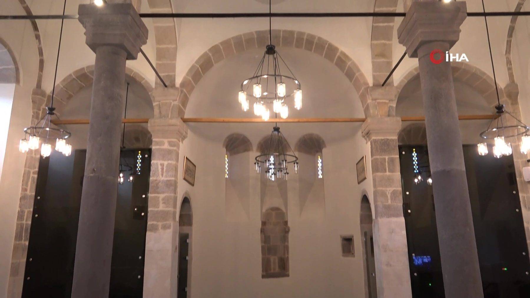 Erzurum'un Ayasofyası'nda ortaya çıkarıldı! Fetih Camii'nde dikkat çeken fresk