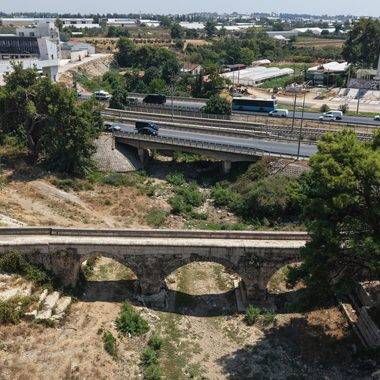 Antalya'da 800 yıllık zaman tüneli: Roma Dönemi ile günümüz eseri yan yana