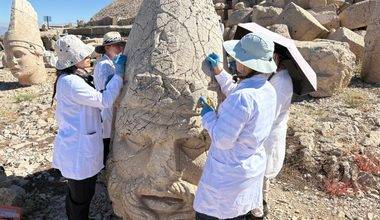 Nemrut Dağı'nın dev heykellerine nanoteknolojik koruma kalkanı