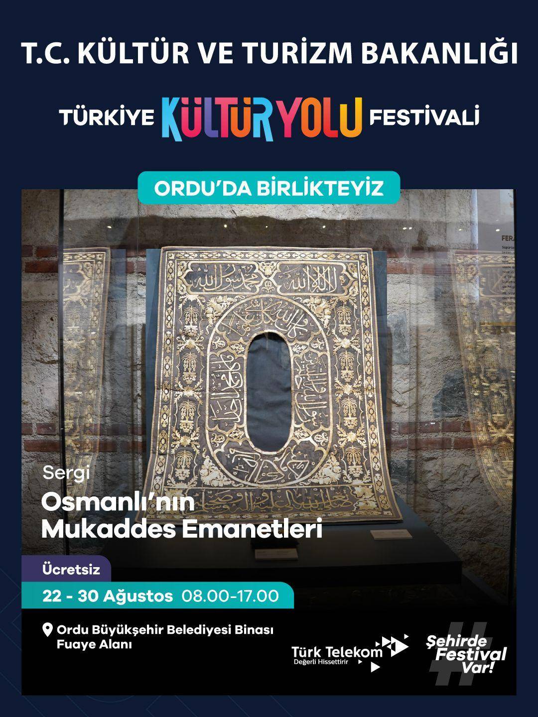 Ordu ilk kez Türkiye Kültür Yolu Festivali'ne ev sahipliği yapacak