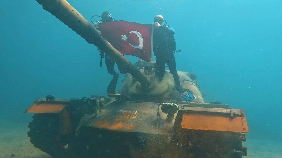 Tank, uçak ve daha fazlası: Saros Körfezi dalış turizminde ilk tercihlerden oldu