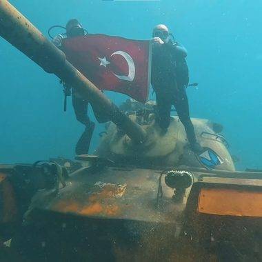 Tank, uçak ve daha fazlası: Saros Körfezi dalış turizminde ilk tercihlerden oldu