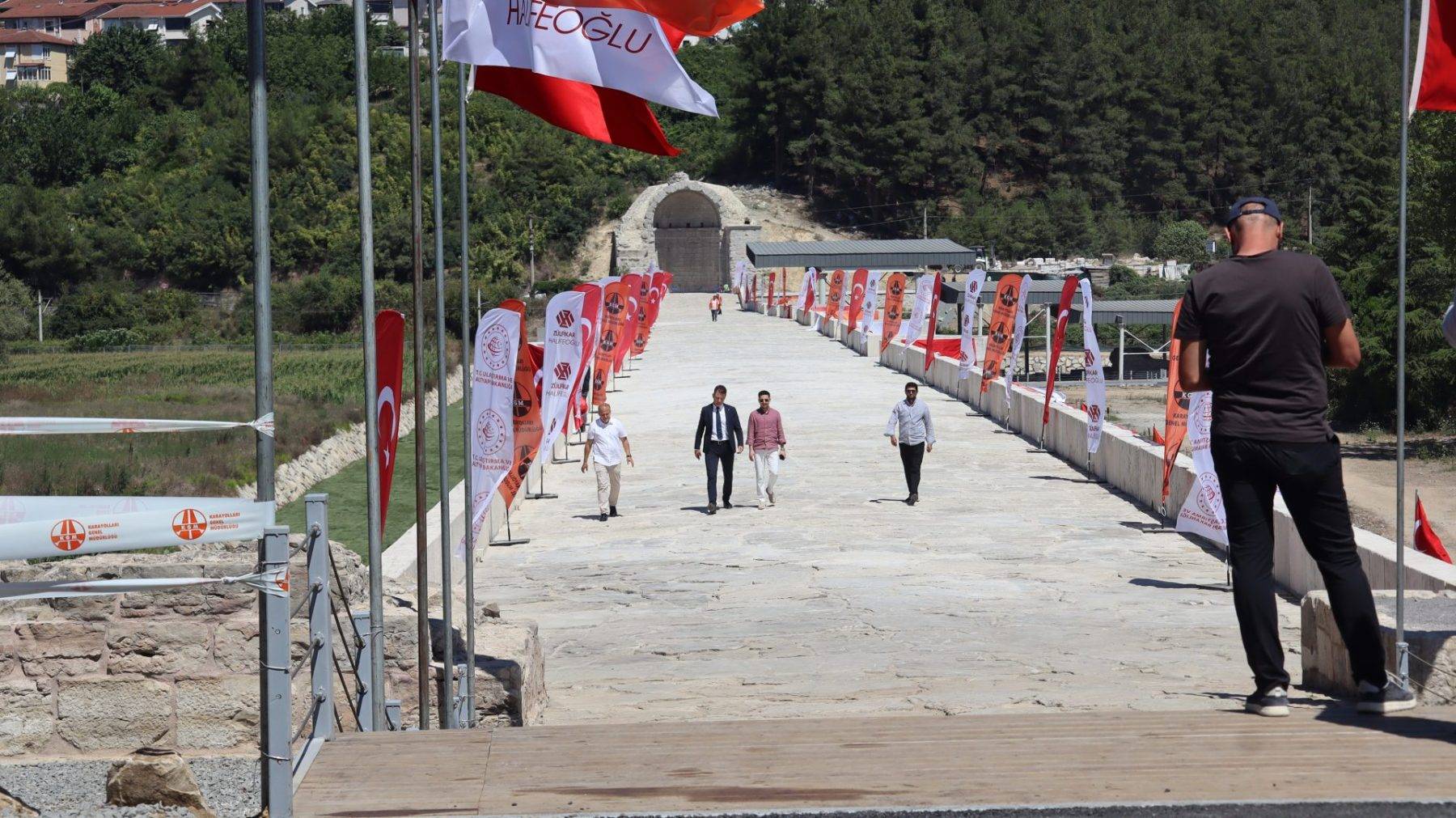 Sakarya'nın 1400 yıllık mirası Justinianus Köprüsü ziyarete açıldı