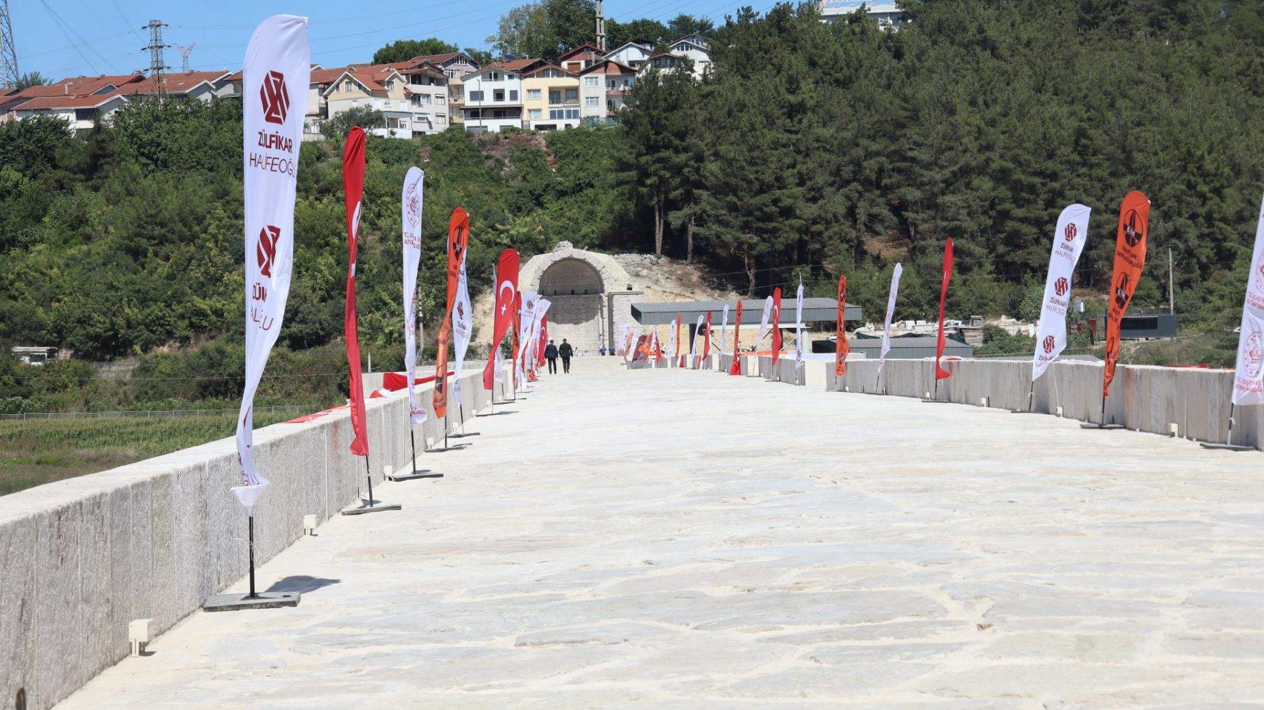 Sakarya'nın 1400 yıllık mirası Justinianus Köprüsü ziyarete açıldı