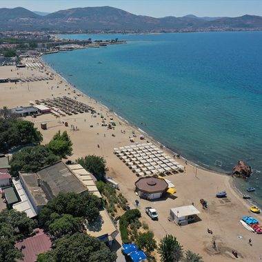 Yaz sezonun favorilerinden Edremit Körfezi'nde turizm kasıma uzuyor