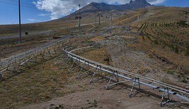 Erciyes'te heyecan katlanacak! 1100 metrelik dağ kızağı hizmete alınıyor
