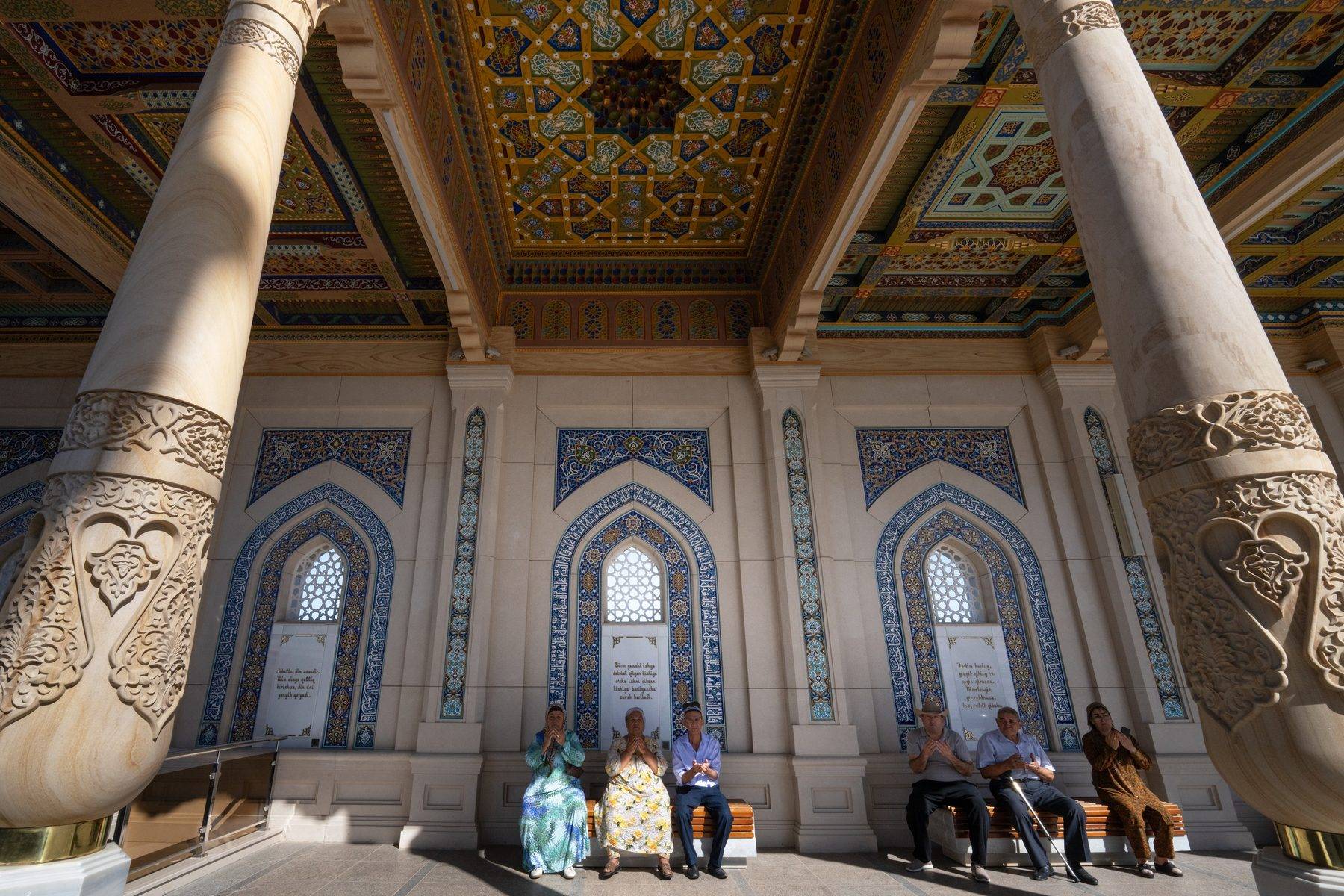 Geleneksel Özbekistan mimarisinin en özel örneklerinden: İmam Buhari Külliyesi