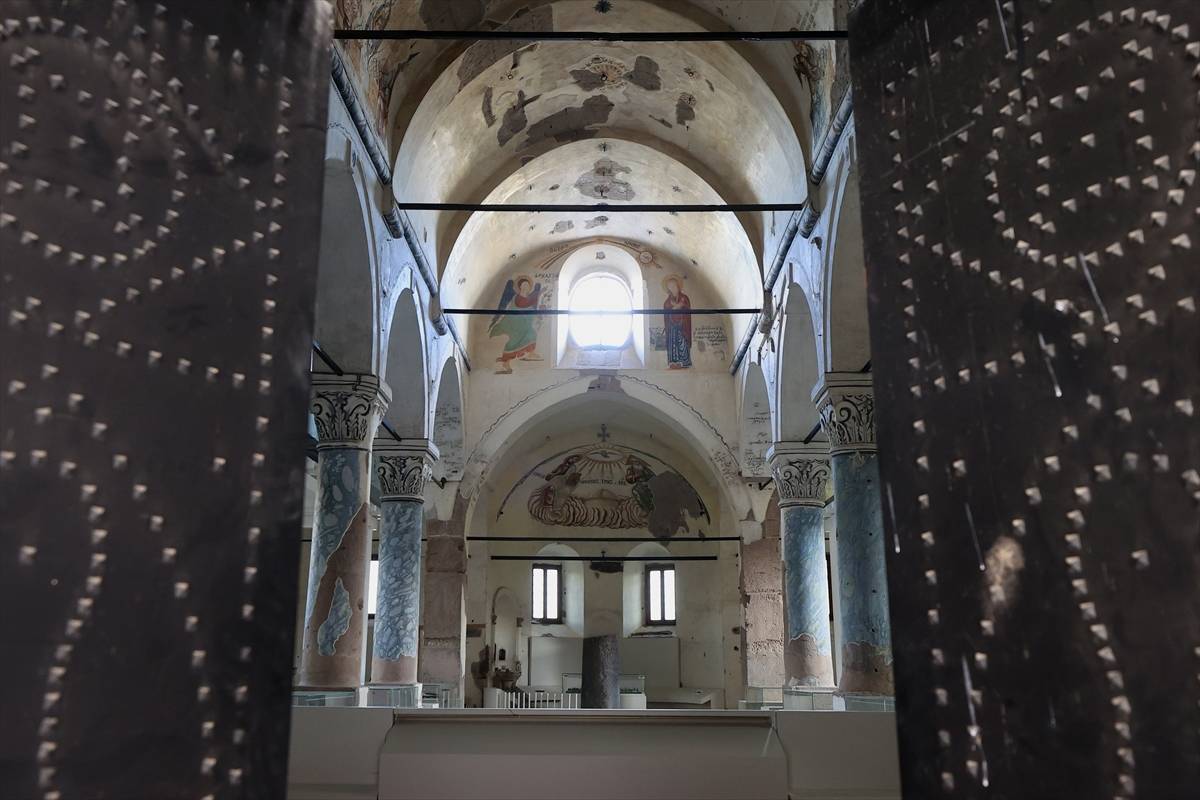 Kayseri'de duvar resimleriyle öne çıkan kilise, Kapadokya turizm rotasına eklenecek