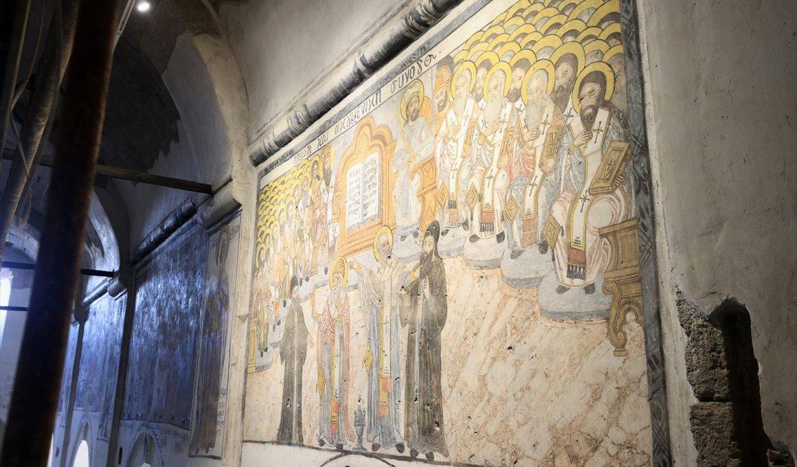 Kayseri'de duvar resimleriyle öne çıkan kilise, Kapadokya turizm rotasına eklenecek