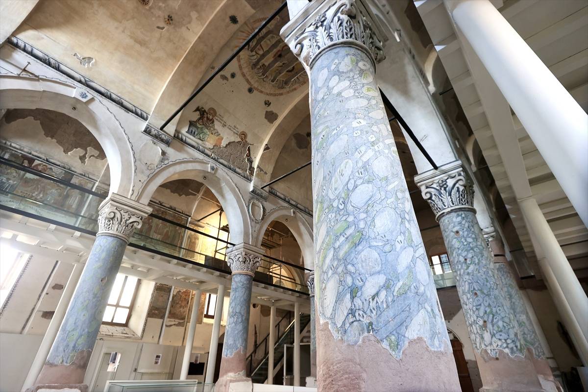 Kayseri'de duvar resimleriyle öne çıkan kilise, Kapadokya turizm rotasına eklenecek
