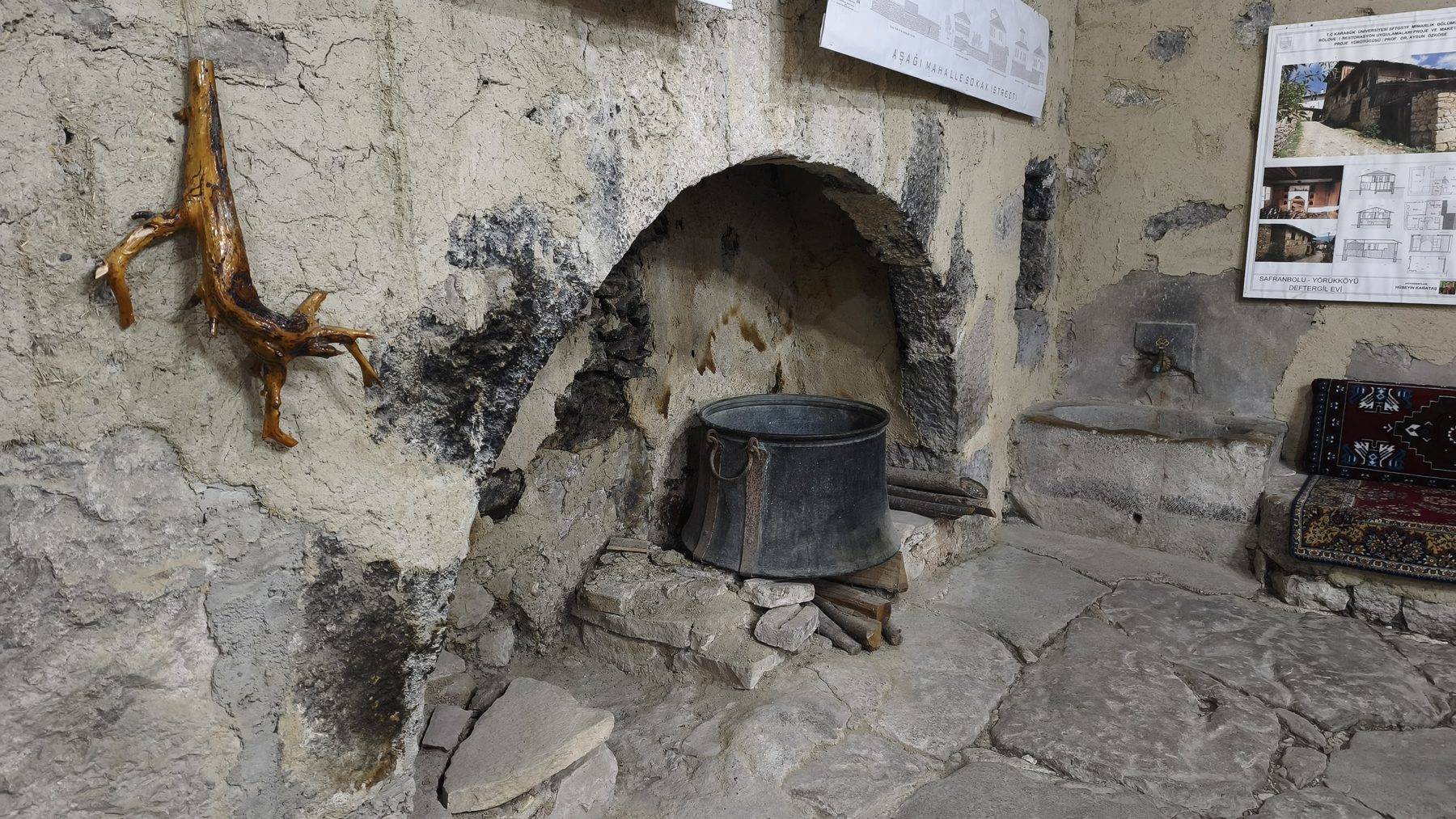 En ufak detaylara kadar düşünülmüş: Safranbolu'daki 350 yıllık çamaşırhane ilgi görüyor