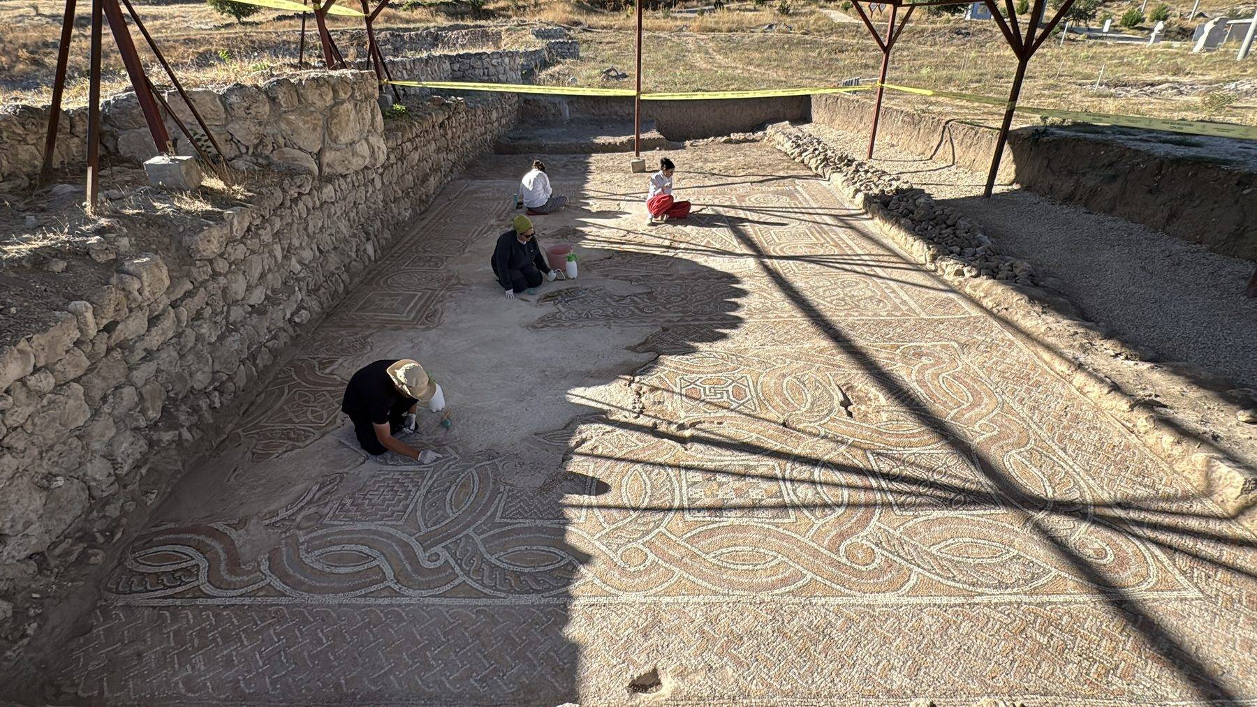 Hadrianopolis'teki 1600 yıllık sarayda bulunmuştu: Sergilenecek durumda getirildi