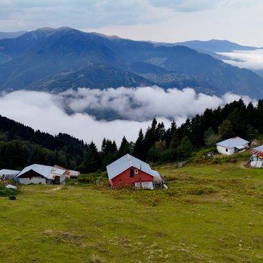 Sis denizi eşliğinde masalsı yolculuk: Doğa tutkunları Gümüşhane'de buluştu