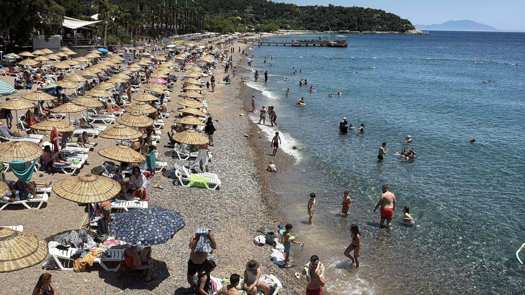 Bodrum'da 'Sarı Yaz' yoğunluğu: Doluluk oranları yüzde 85'e ulaştı