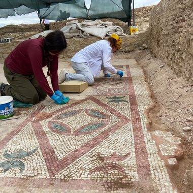 Kastamonu'da 2 bin yıllık sürpriz! Eros başı ve 105 metrekarelik mozaik bulundu