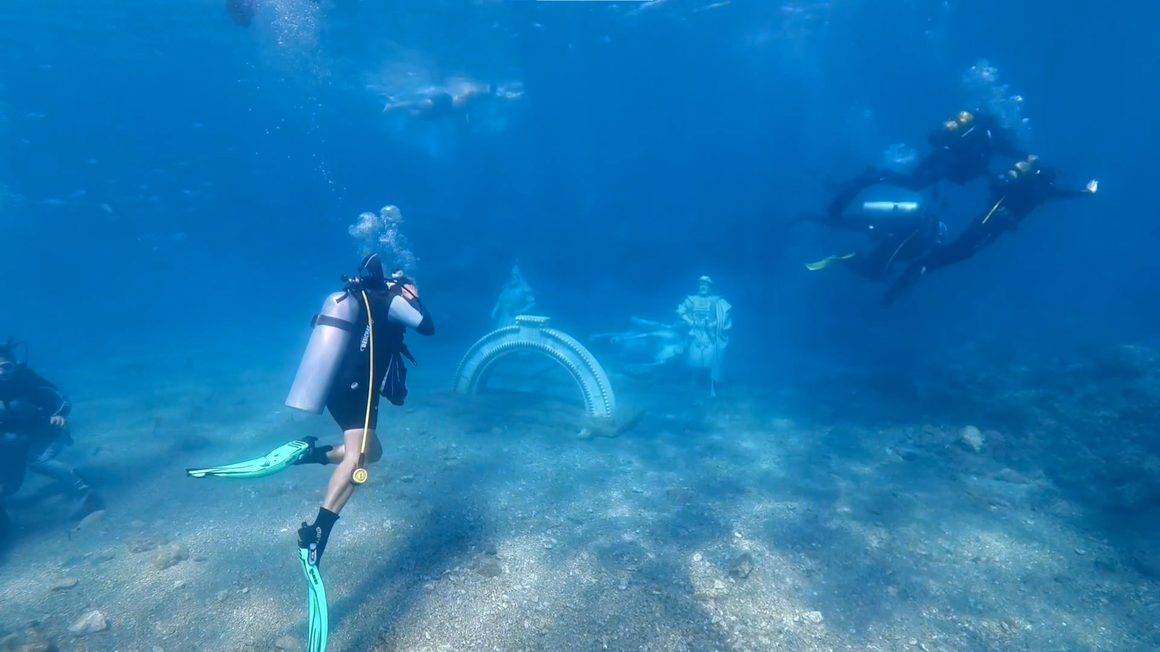 Kendi kendini temizlemesi ile ünlü Saros Körfezi'nde dalış sezonu tamamlandı