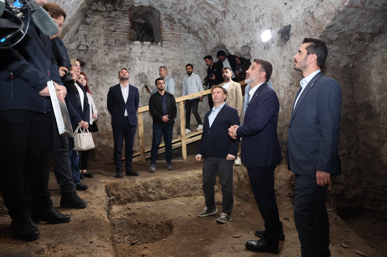Bursa Büyükşehir'den yeni adım: Bizans galerilerinde çalışmalar yeniden başlıyor