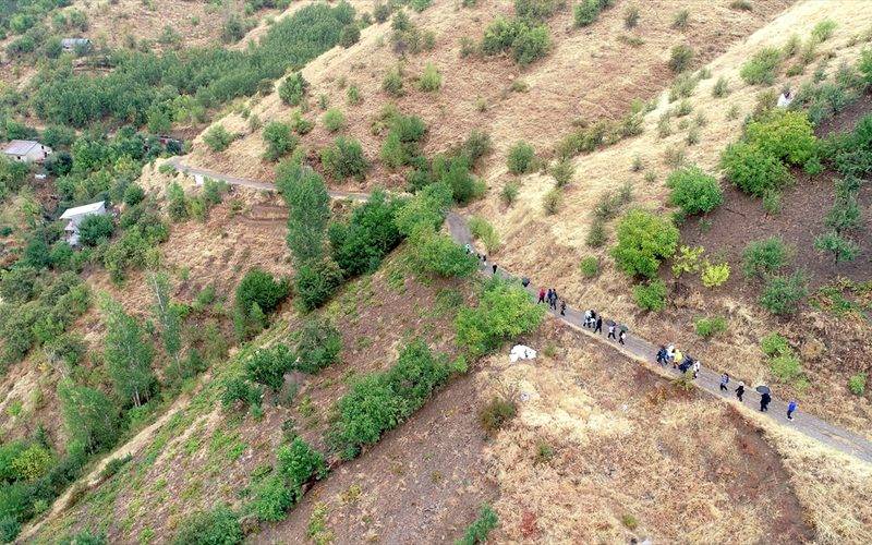 Muş'taki 20 doğa yürüyüşü rotası dijital dünyaya taşındı