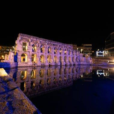 Kralın hastalanan kızına şifa olmuştu: Yozgat'ın Roma Hamamı gece atmosferiyle mest ediyor