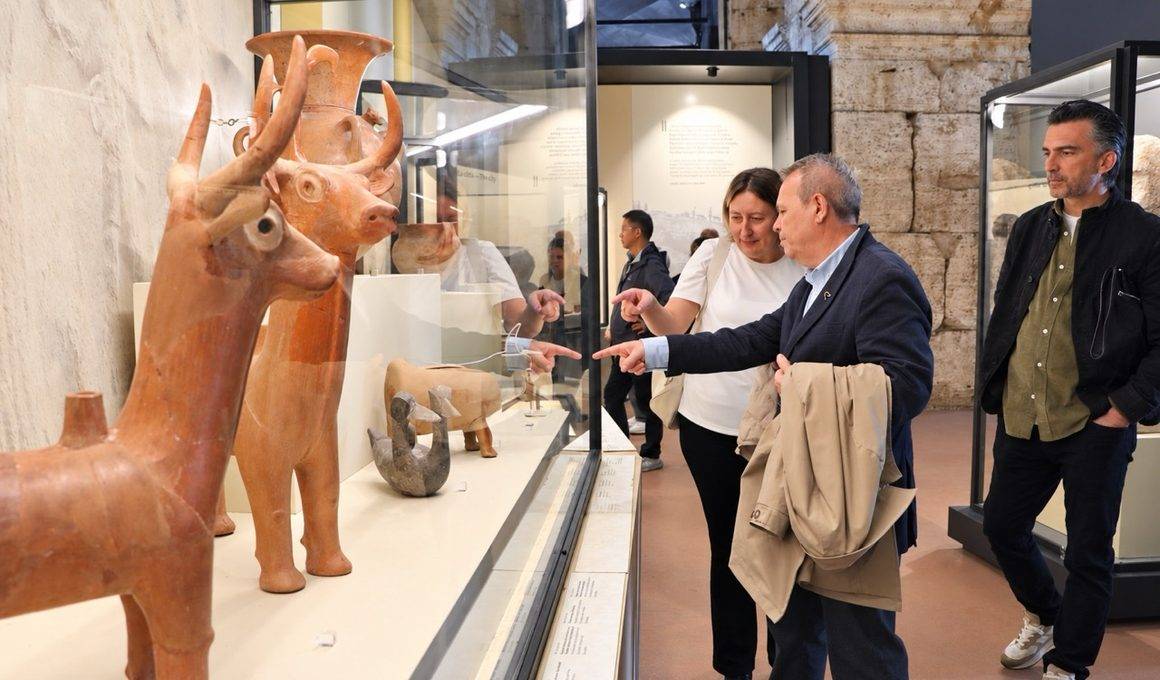 Çanakkale'den Roma'ya uzanan hikayenin anlatıldığı sergi sona erdi