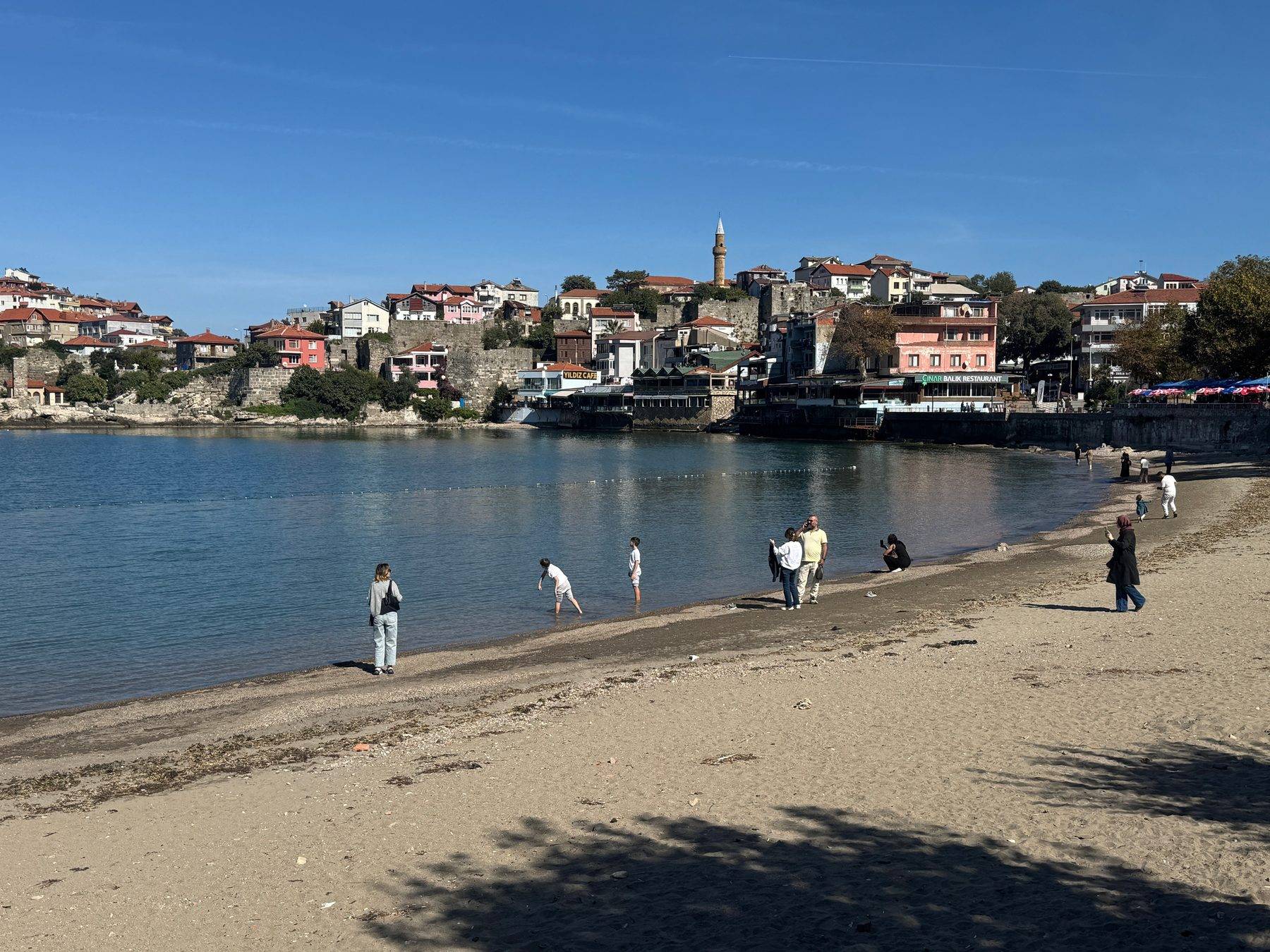 Turistler Karadeniz'in vitrini Amasra'ya akın etti: 9 ayda 1,3 milyon kişi ziyaret etti