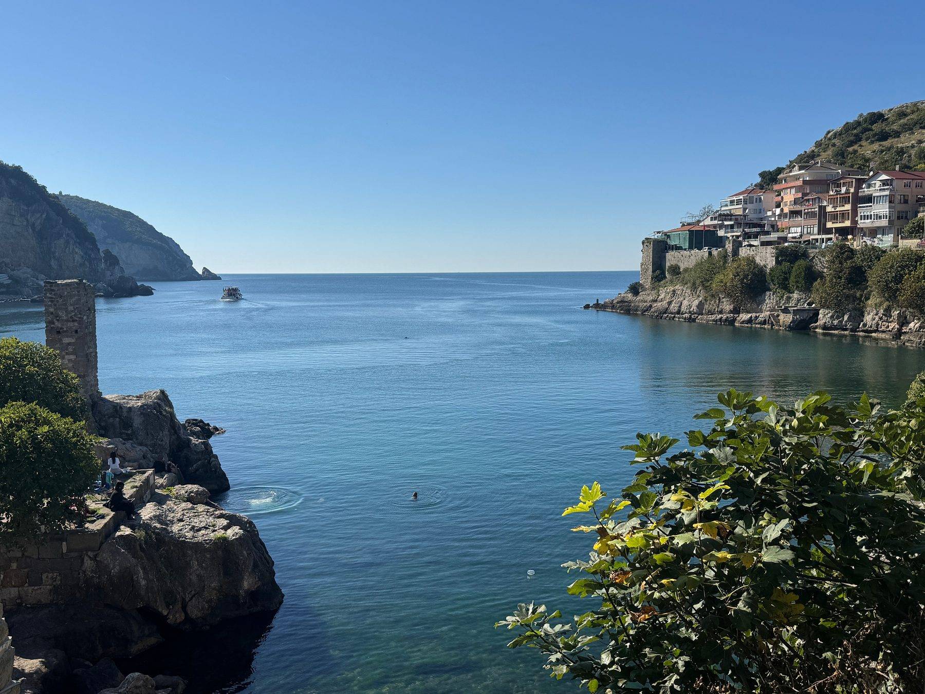 Turistler Karadeniz'in vitrini Amasra'ya akın etti: 9 ayda 1,3 milyon kişi ziyaret etti