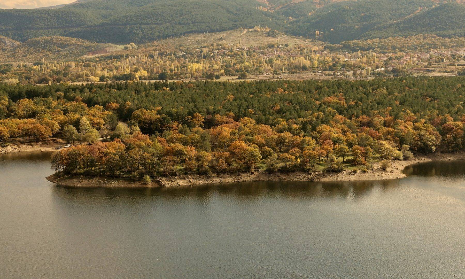 Yellice Dağı'nda güz vakti: Kütahya'nın yeşil ormanları sonbahar renklerine kavuştu