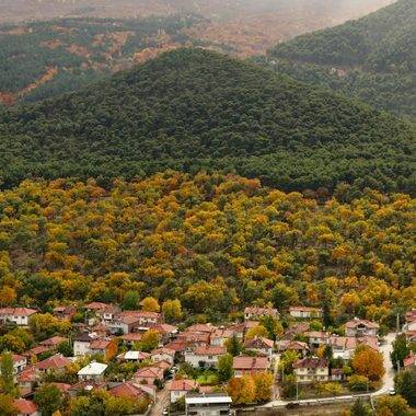 Yellice Dağı'nda güz vakti: Kütahya'nın yeşil ormanları sonbahar renklerine kavuştu