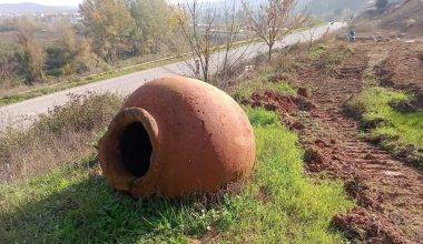 Bilecik'te tünel kazısında bulunmuştu! Dev küpün ne için kullanıldığı ortaya çıktı