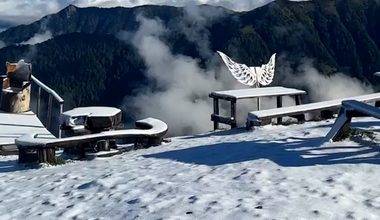 Rize'de kış masalı başladı! Yaylalar beyaza büründü