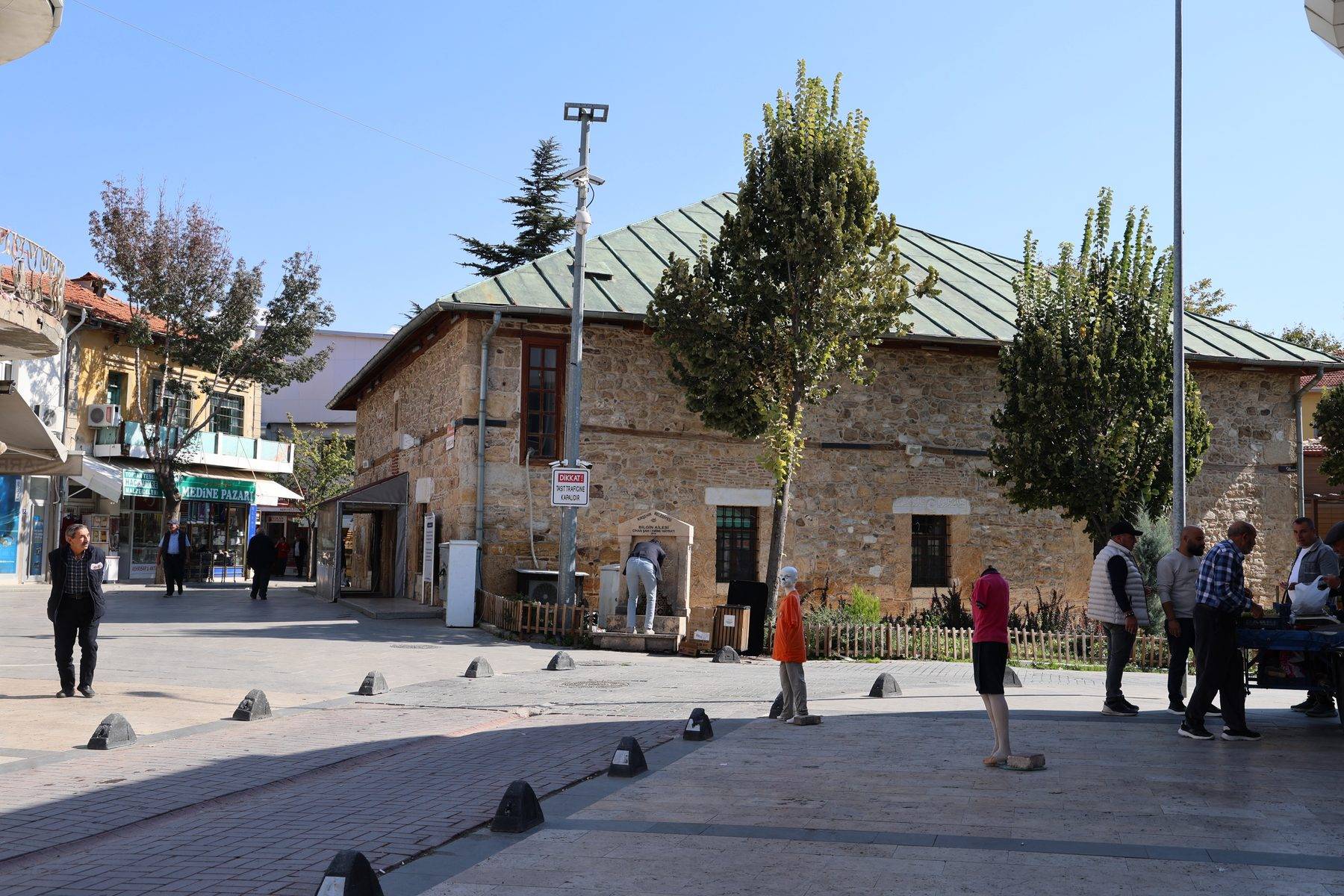 Kırşehir'de kırlangıç tavanı ile hayran bırakan bir Osmanlı eseri: Çarşı Camii