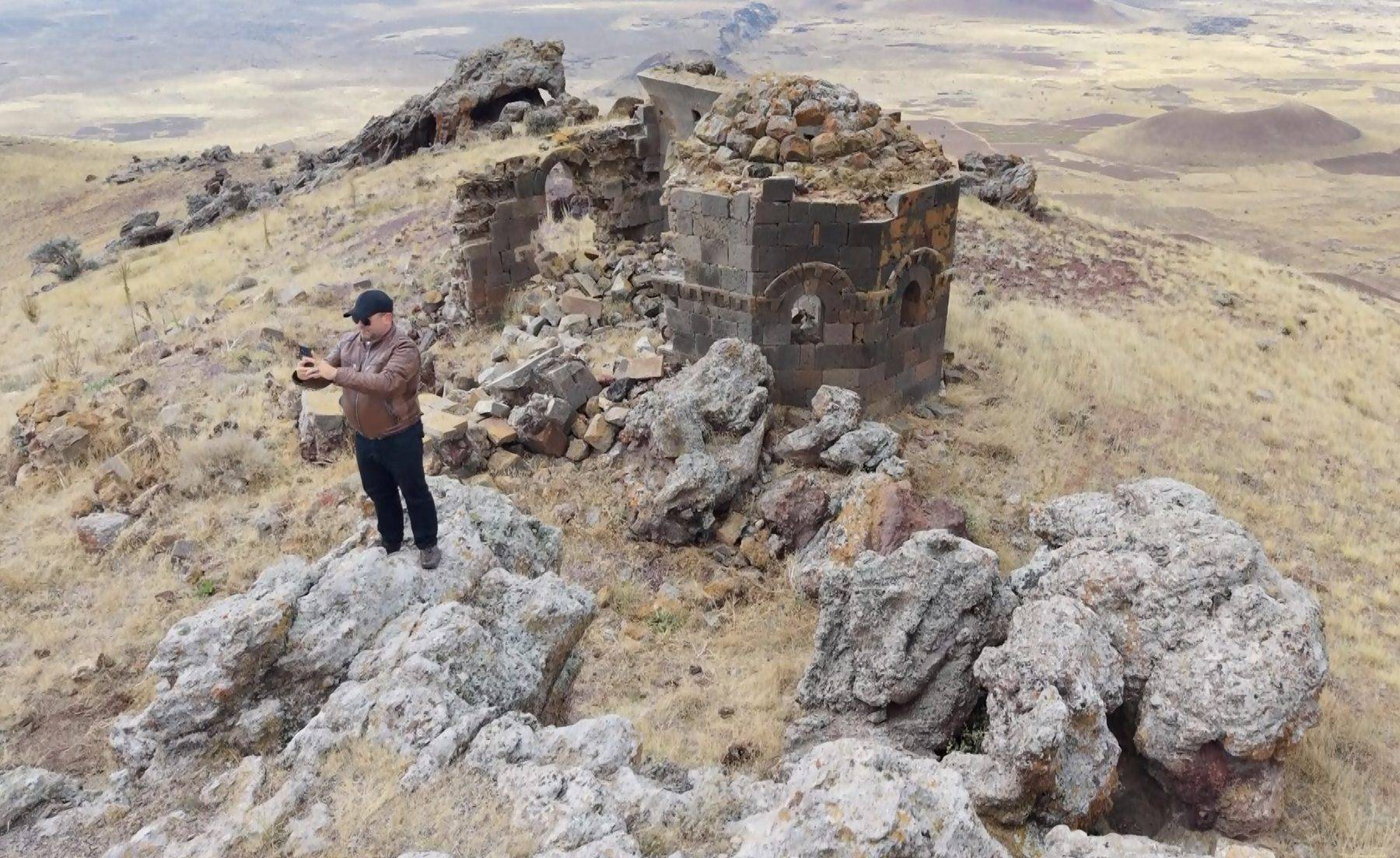 Aksaray'da Ana Sultan Tepesi'nde unutulmuş 725 yıllık miras